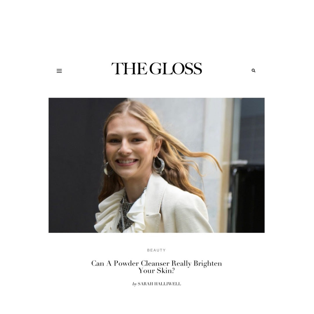 Skin by olga The gloss magazine Dublin auteur powder cleanser