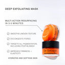 Dr Sebagh Deep Exfoliating Mask – key benefits infographic