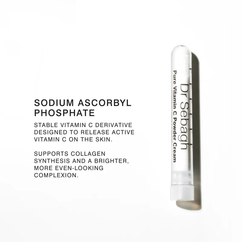 Dr Sebagh Pure Vitamin C Powder Cream – key ingredients