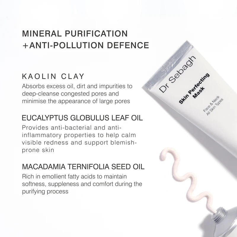 Dr Sebagh Skin Perfecting Mask – key ingredients