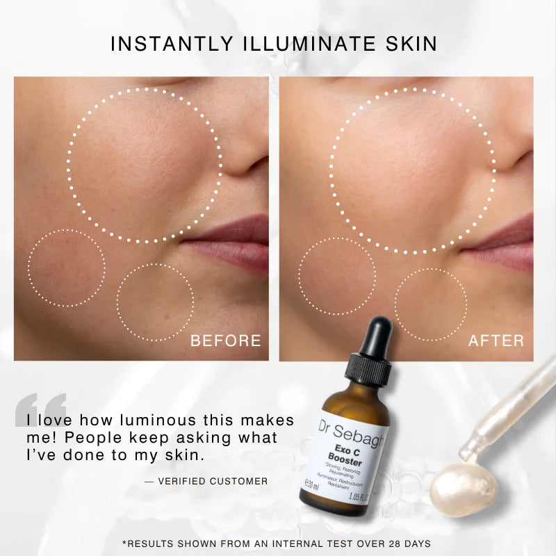 Dr Sebagh Exo C Booster – instant glow on skin