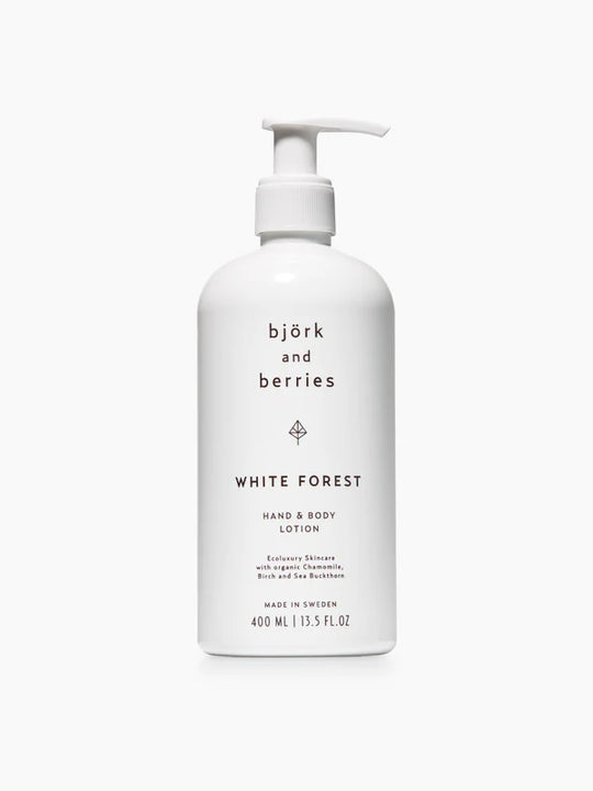 Hand & Body Lotion - White Forest 400ml